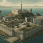 Artistic rendering of Alcatraz